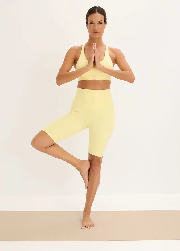 Reggiseno sportivo con spalline olimpioniche e sostegno leggero, bonprix