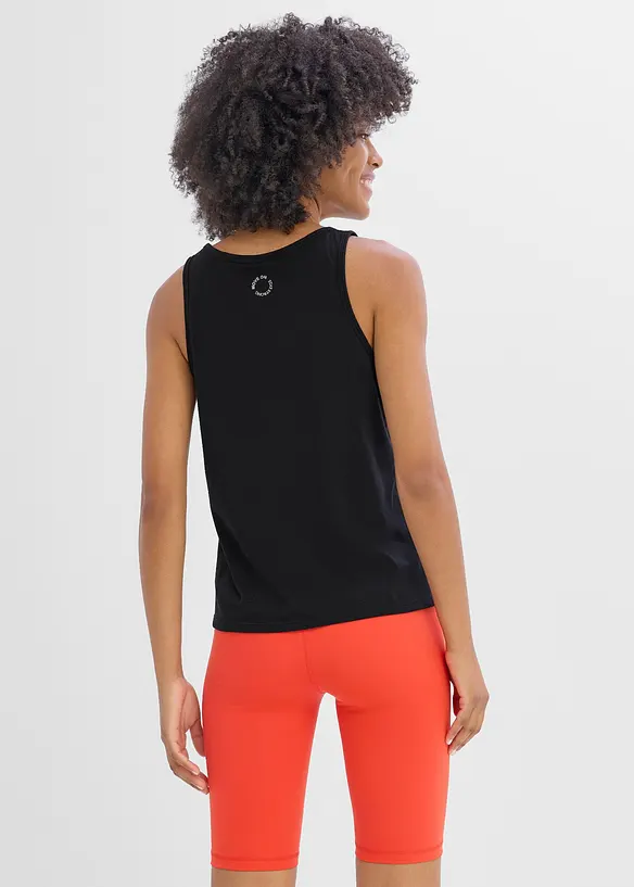 Top per sport ad asciugatura rapida (pacco da 2), bonprix