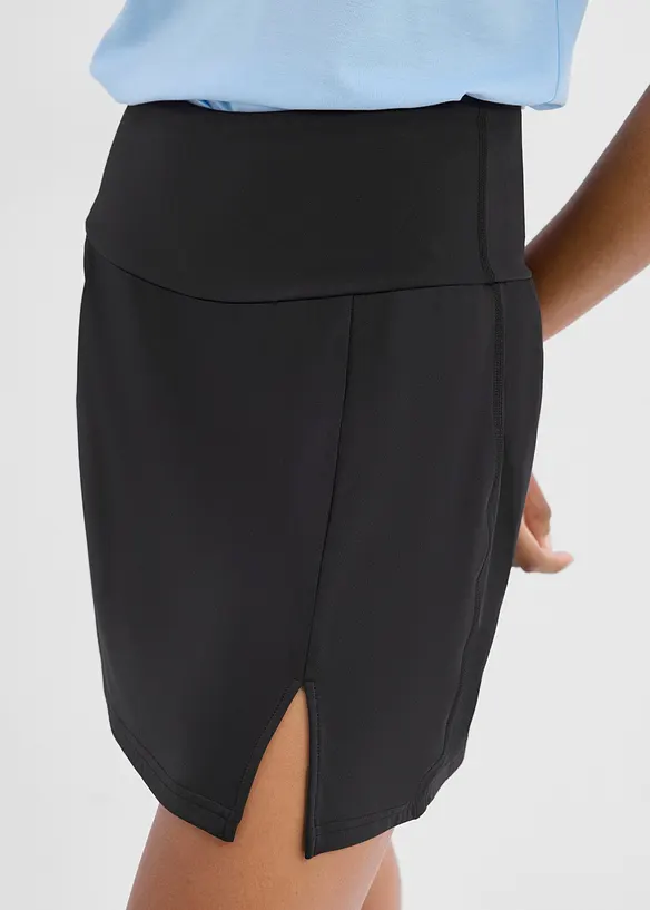 Gonna per sport con pantaloncini integrati, asciugatura rapida, bonprix