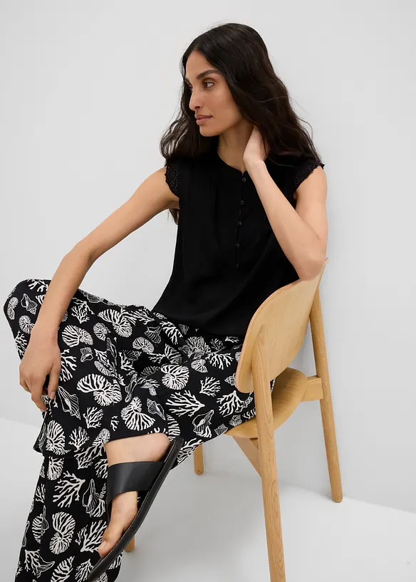 Top in viscosa, bonprix