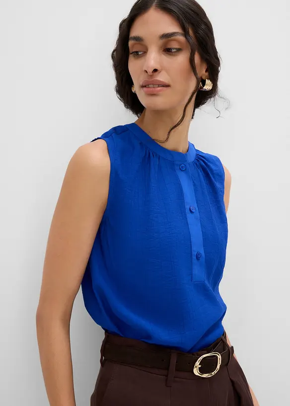 Top con collo alla coreana, bonprix