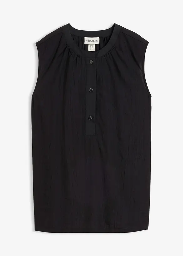 Top con collo alla coreana, bonprix