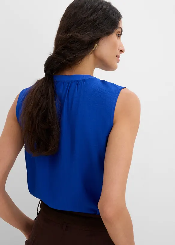 Top con collo alla coreana, bonprix