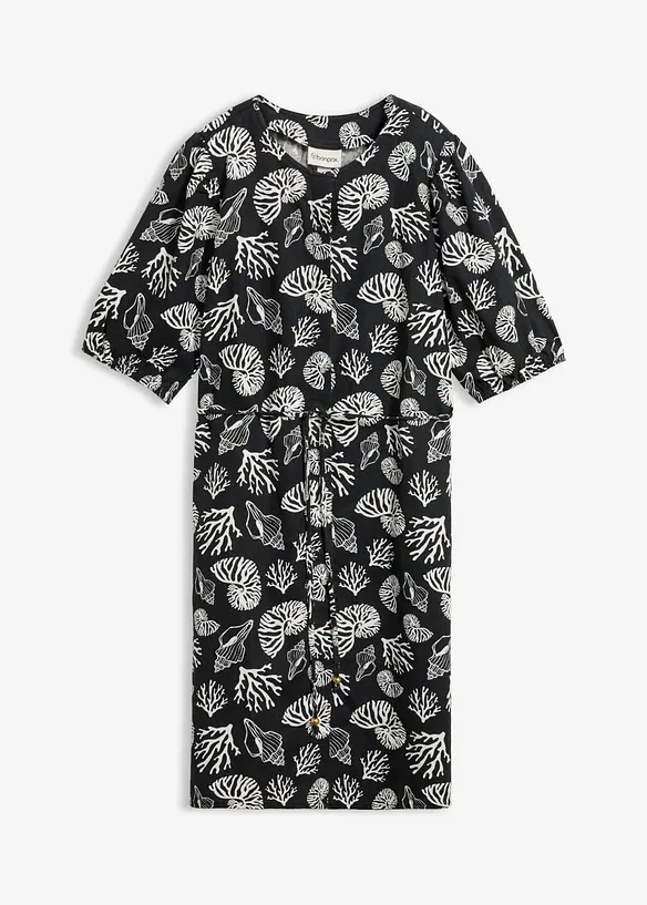 Abito con percentuale di lino, bonprix