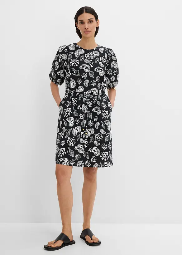 Abito con percentuale di lino, bonprix