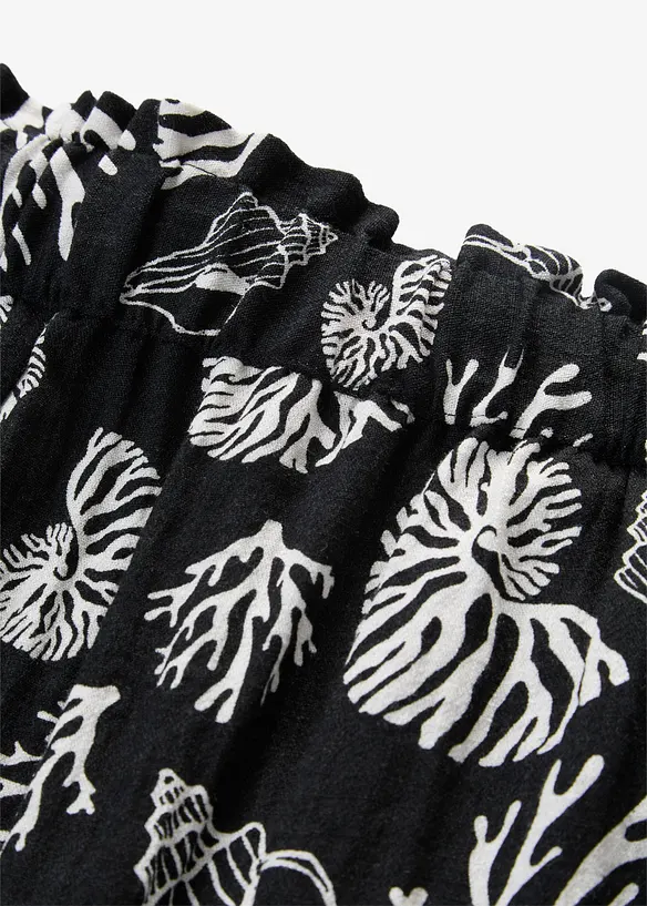 Pantaloni larghi in misto viscosa, bonprix