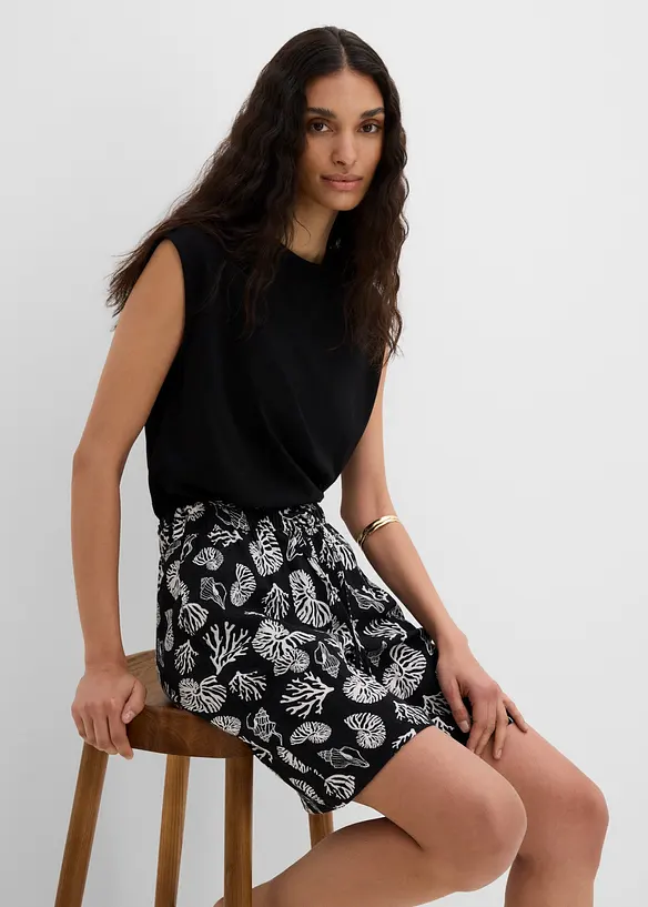 Shorts in misto viscosa con elastico in vita, bonprix