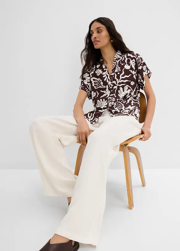 Camicia in viscosa fluida, bonprix