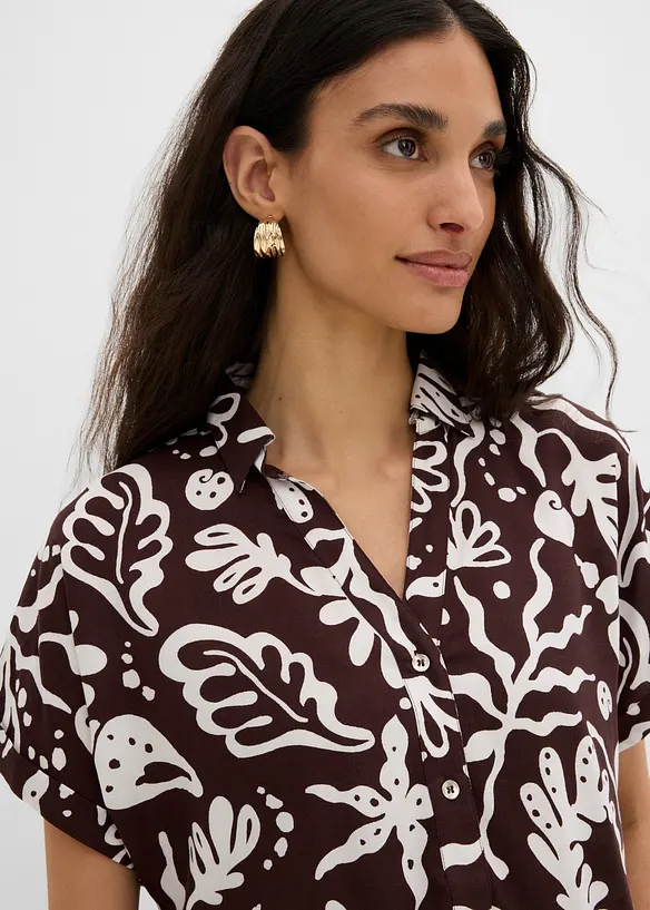 Camicia in viscosa fluida, bonprix