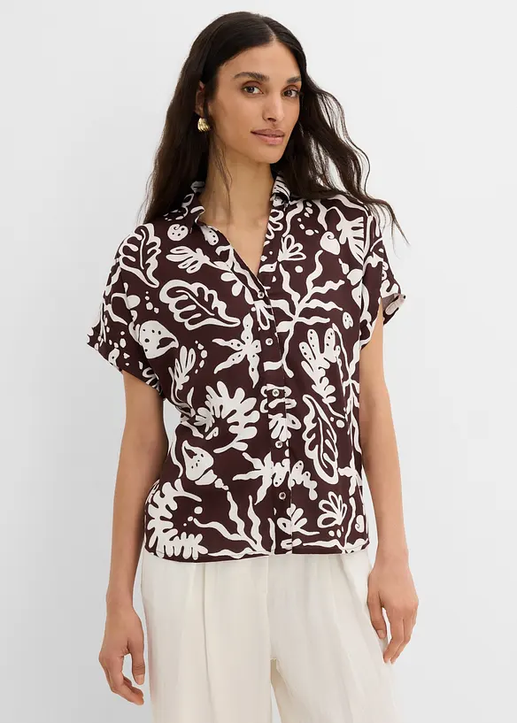 Camicia in viscosa fluida, bonprix