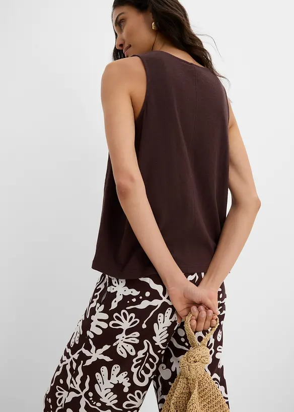 Top in puro cotone biologico, bonprix
