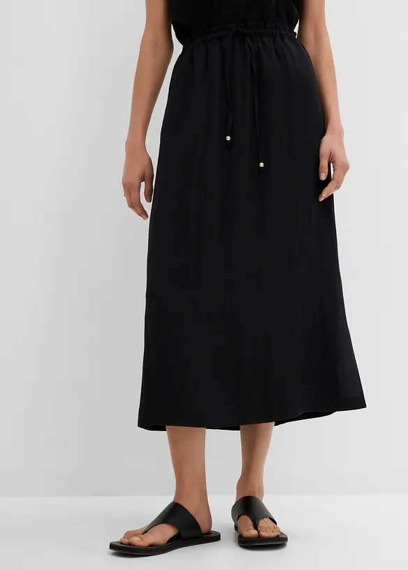 Gonna lunga in misto viscosa, bonprix