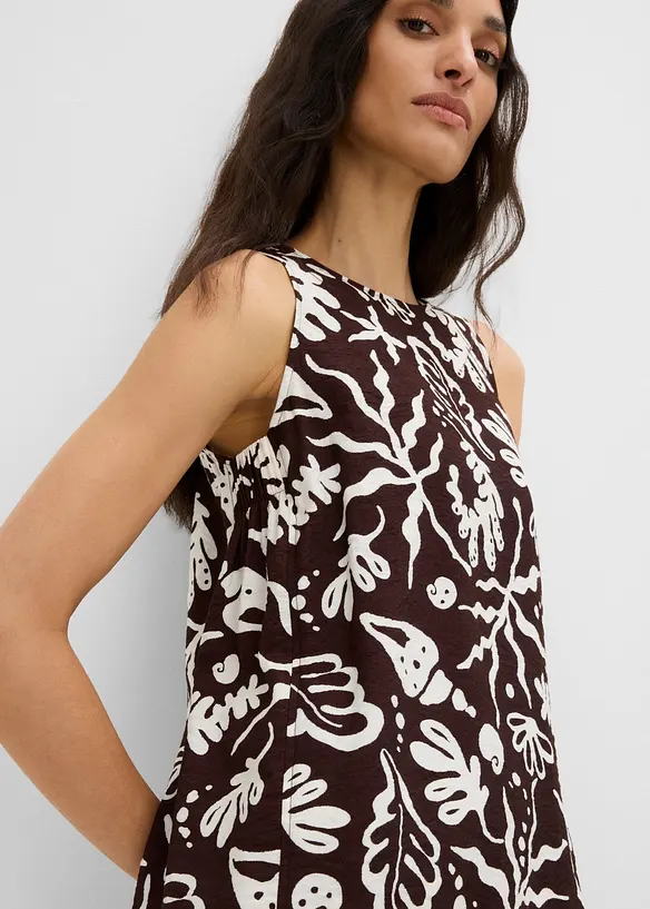 Top con viscosa fluida, bonprix