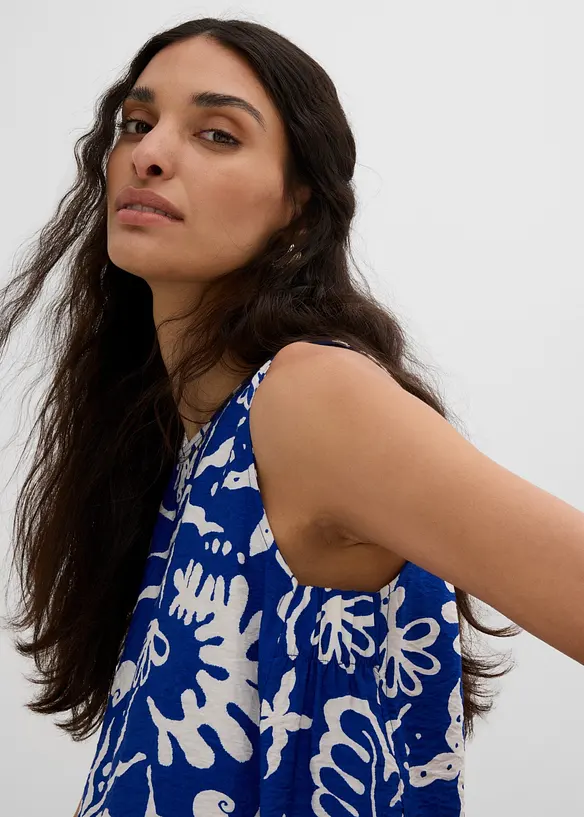 Top con viscosa fluida, bonprix