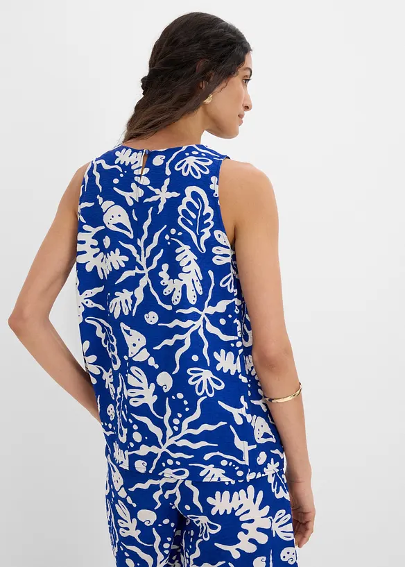 Top con viscosa fluida, bonprix