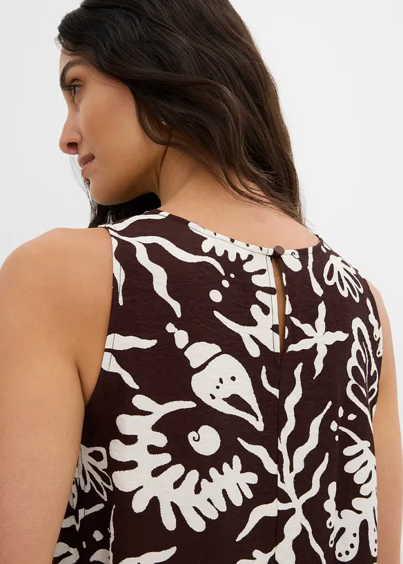 Top con viscosa fluida, bonprix