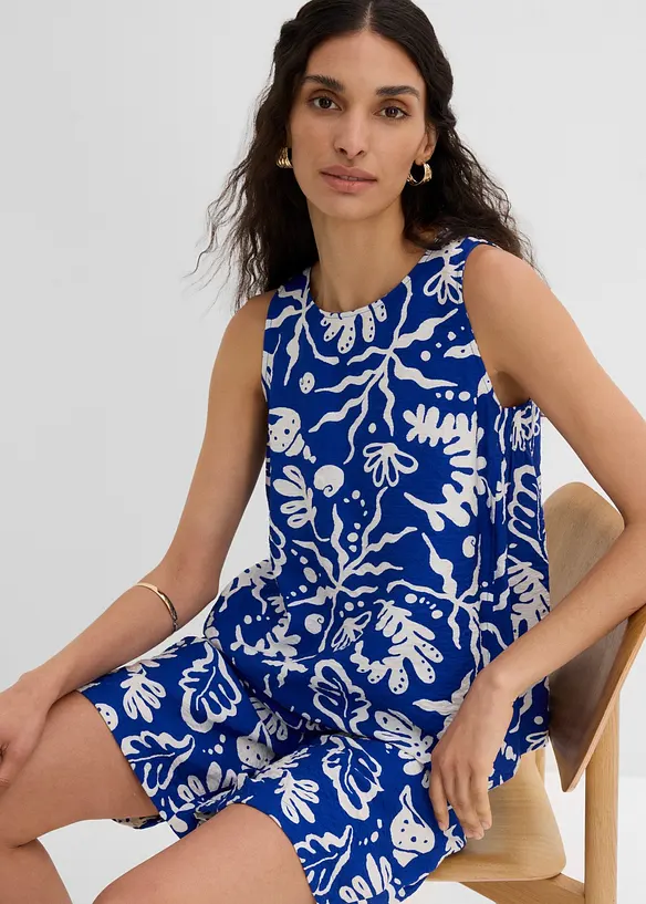 Top con viscosa fluida, bonprix