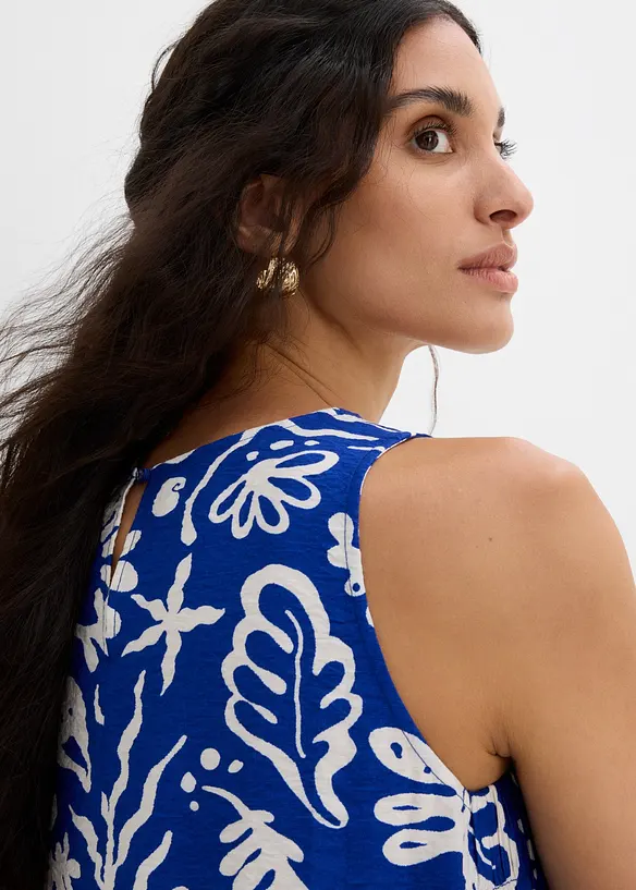 Top con viscosa fluida, bonprix