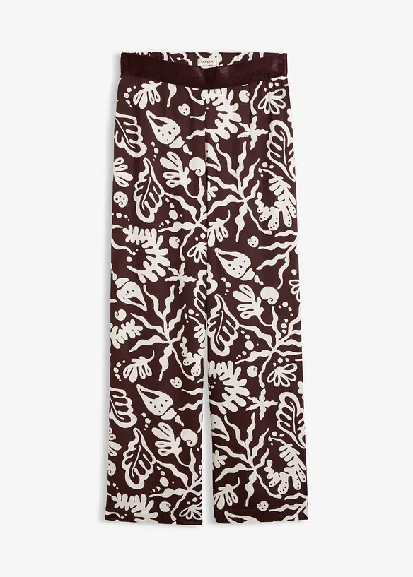 Pantaloni larghi in morbida viscosa, bonprix