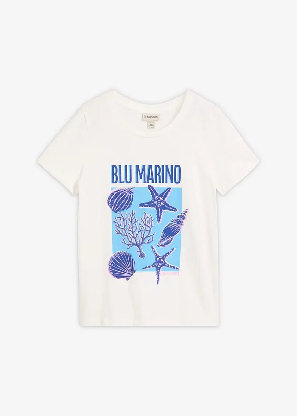 T-shirt in puro cotone biologico, bonprix