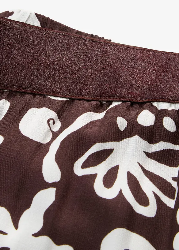 Pantaloni larghi in morbida viscosa, bonprix