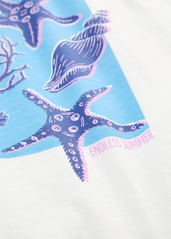 T-shirt in puro cotone biologico, bonprix