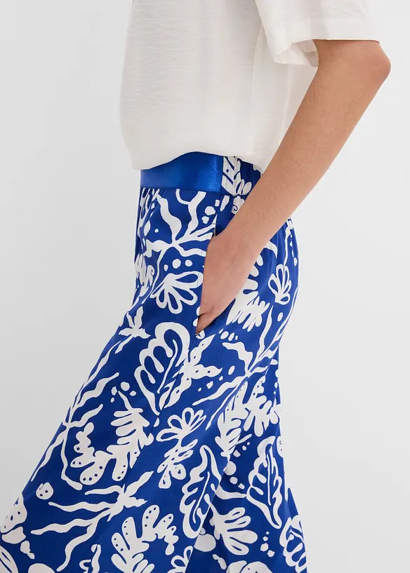Pantaloni larghi in morbida viscosa, bonprix