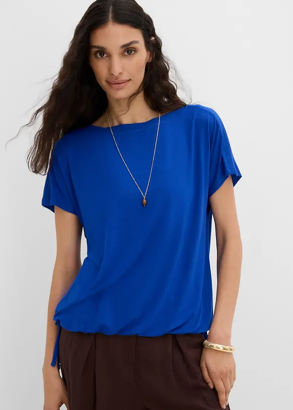 T-shirt con viscosa fluida, bonprix