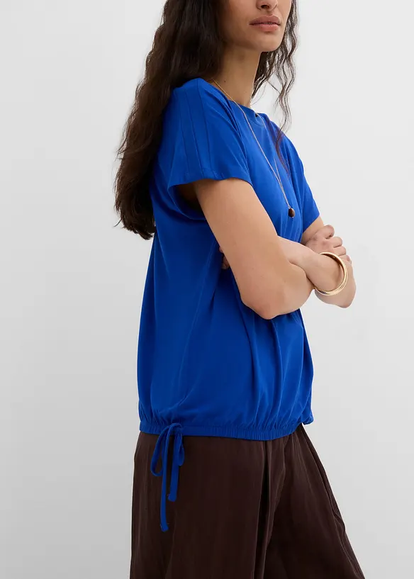 T-shirt con viscosa fluida, bonprix