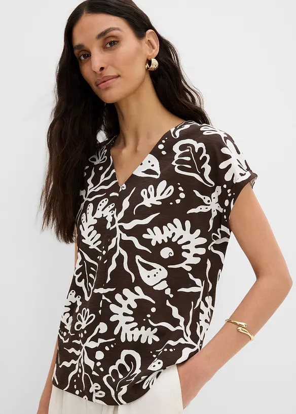 T-shirt in puro cotone biologico, bonprix