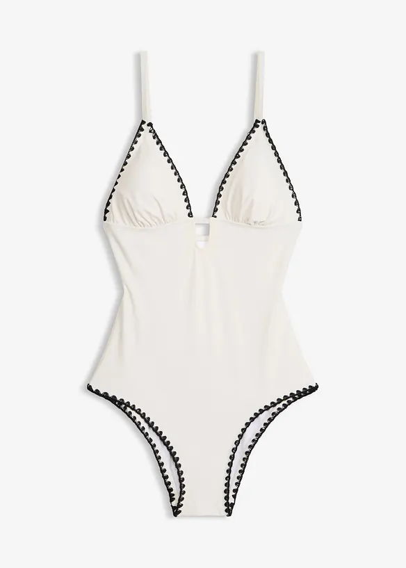 Costume intero con ricami, bonprix