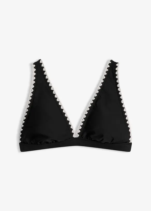 Reggiseno bikini con ricamo, bonprix
