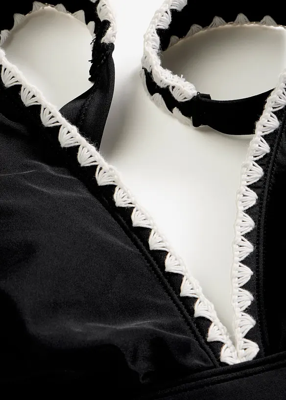 Reggiseno bikini con ricamo, bonprix
