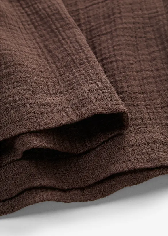 Bermuda in puro cotone con elastico in vita, bonprix