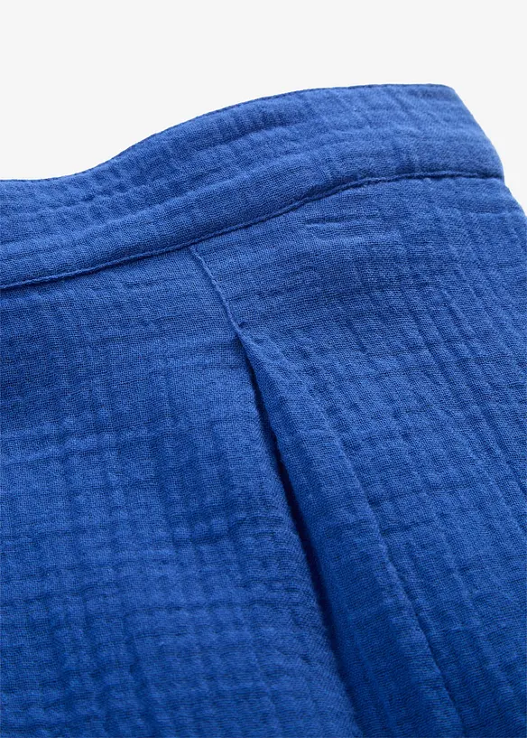 Bermuda in puro cotone con elastico in vita, bonprix
