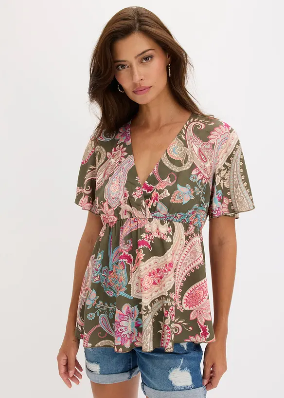 Blusa in viscosa fluida, bonprix
