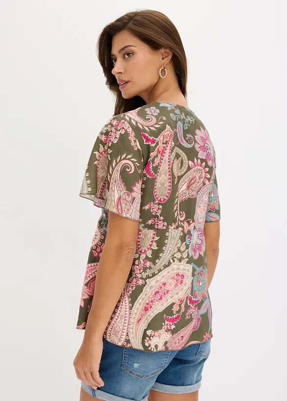 Blusa in viscosa fluida, bonprix
