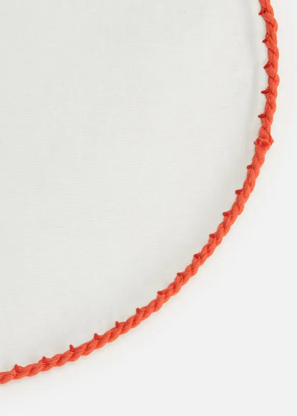 Tovagliette americane in cotone biologico con cordoncino (pacco da 2), bonprix
