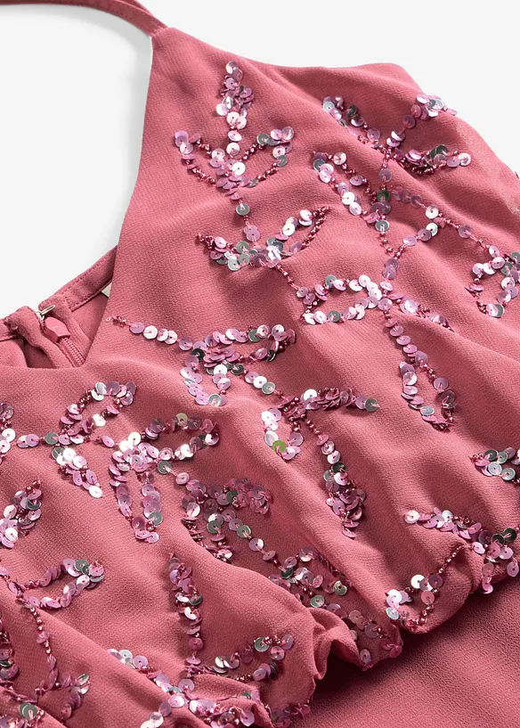 Abito da sera con ricami e paillettes, bonprix