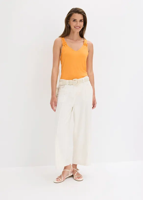 Top in jersey di pura viscosa, bonprix