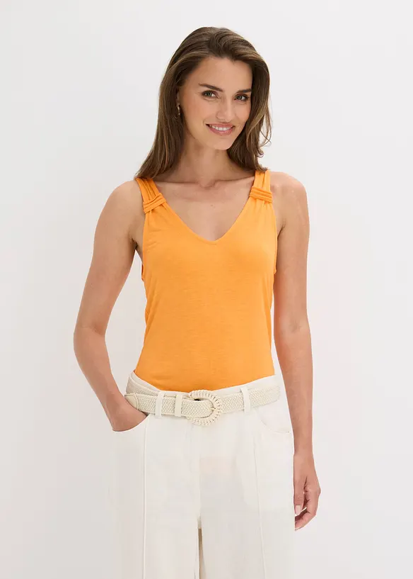 Top in jersey di pura viscosa, bonprix