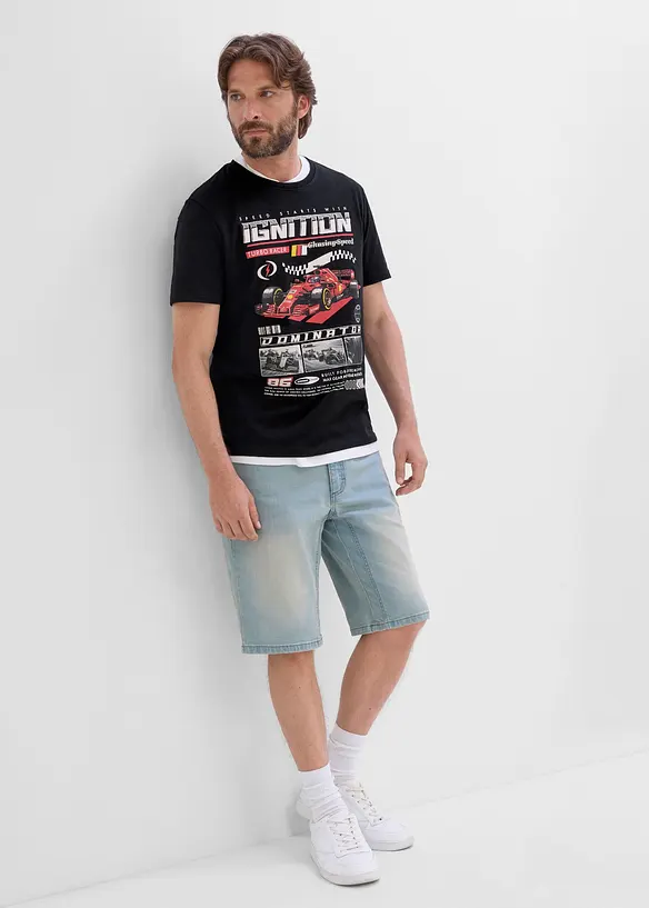 T-shirt in puro cotone biologico, bonprix