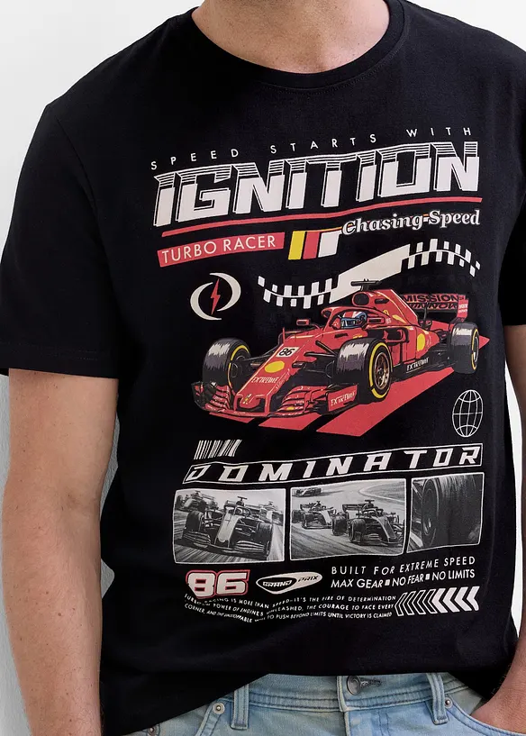 T-shirt in puro cotone biologico, bonprix