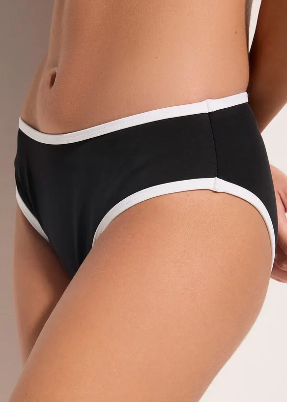 Slip per bikini con bordi a contrasto, bonprix