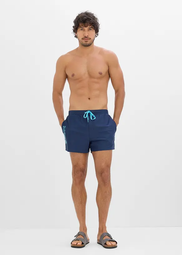 Pantaloncini da mare in tessuto elasticizzato, bonprix