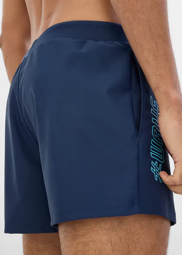 Pantaloncini da mare in tessuto elasticizzato, bonprix