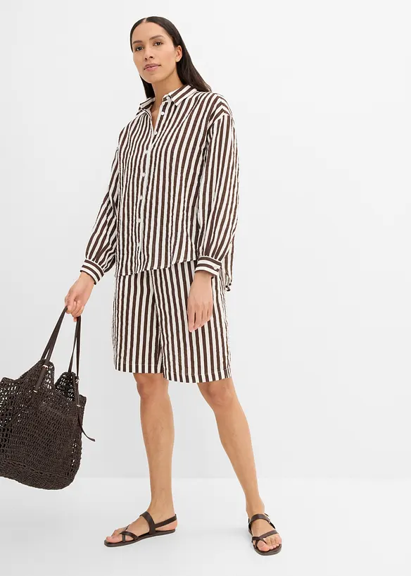 Camicia in mussola di puro cotone, bonprix