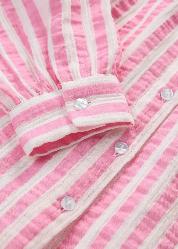 Camicia in mussola di puro cotone, bonprix