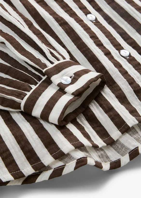 Camicia in mussola di puro cotone, bonprix