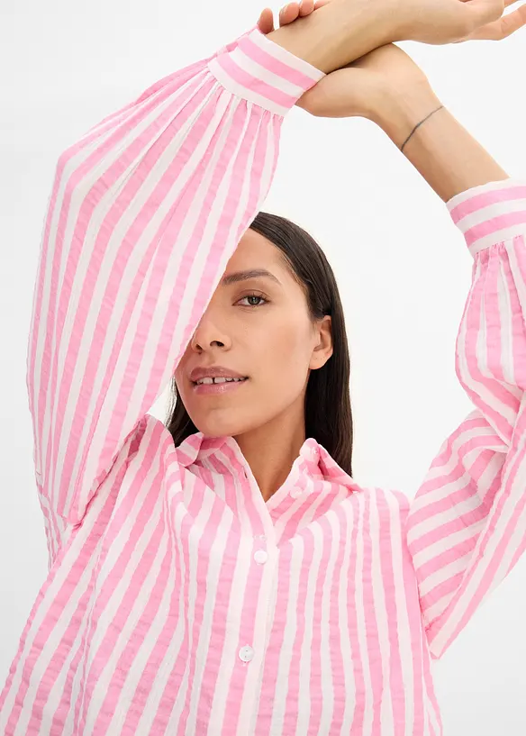 Camicia in mussola di puro cotone, bonprix